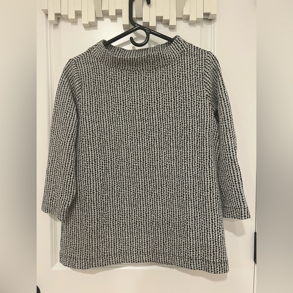 Ann Taylor Monochrome Knit Dress